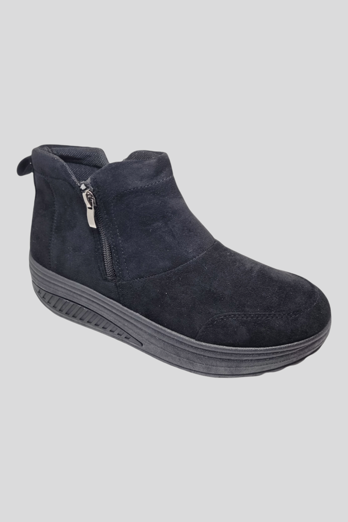 Botin moda mujer con cierre-1