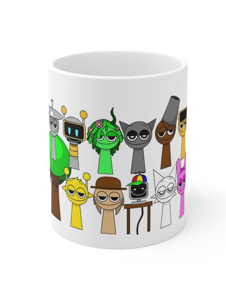 Tazón Estampado Sprunki Incredibox 325ml-0