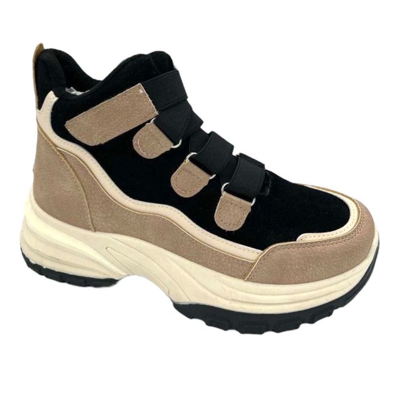 Zapatilla Outdoor Mujer beige -0