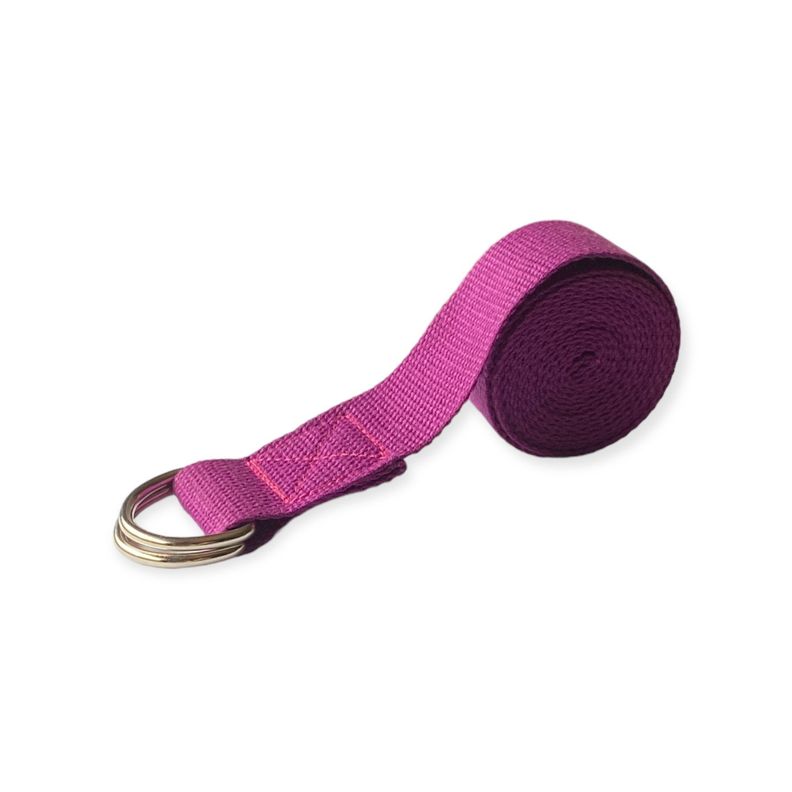 Correa estiramiento Yoga Violeta-0