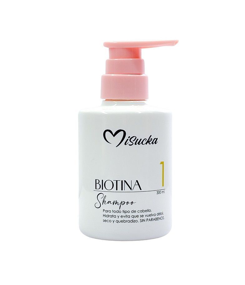 Shampoo Misucka con Biotina de 300 ml-0