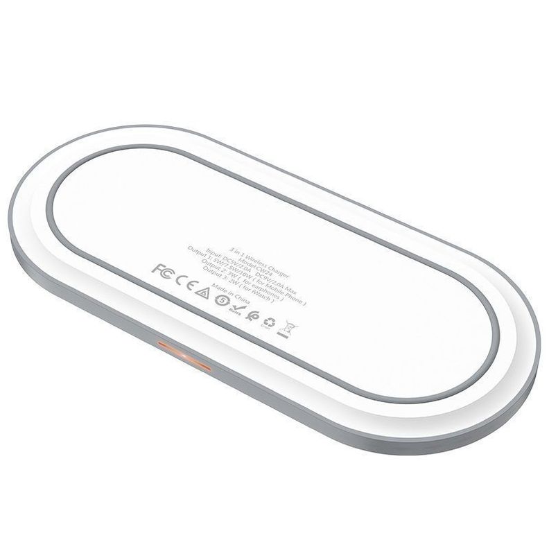 Cargador Hoco CW24 inalámbrico 3 en 1 CW24-4