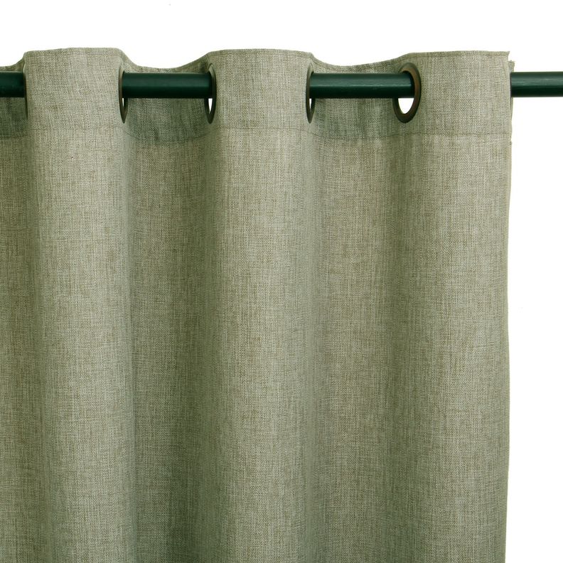 Set Cortina de ambiente Mati y velo bordado Gris 140x225-1