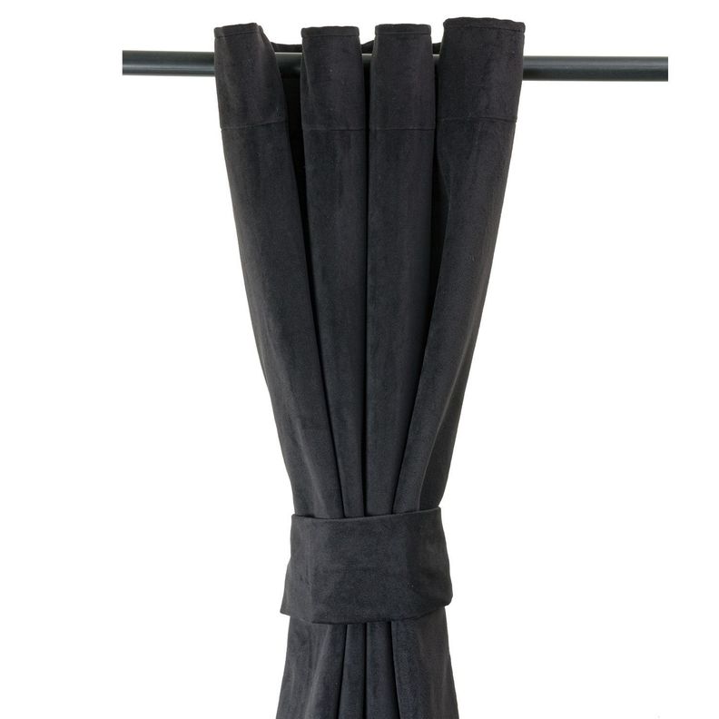 Cortina Felpa New Velvet   140x225 Cm Negro