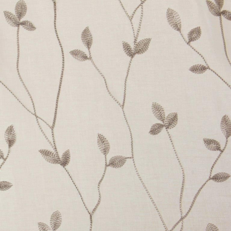 Set Cortinas 4 pzas New Velvet -Velo Bordado Gris-2