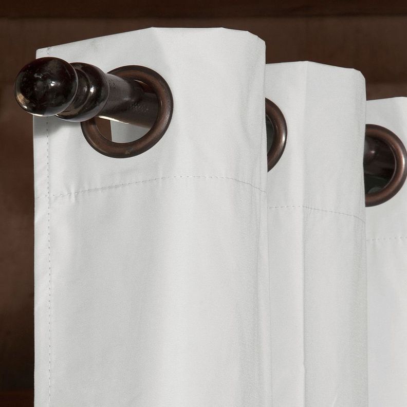 Set 2 Cortinas Black Out Classic 1.40 X 2.25 Ivory-2