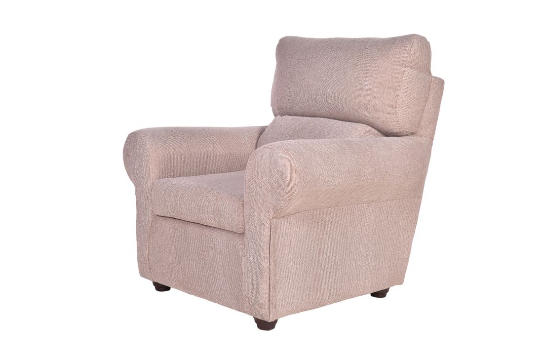 Sillon 1C Beron  Chenille  95x90x100 cm Beige-1