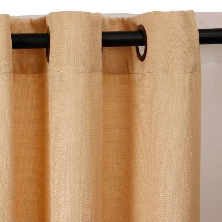 Cortina set Barbara 8 pzas. 1.40 x 2.25 Beige-0