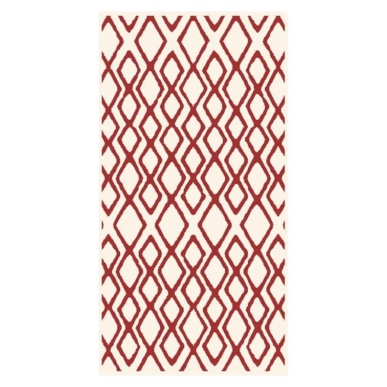 alfombra shag  anat 1 140x200 gris rojo-0