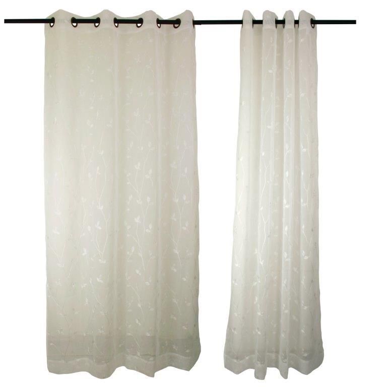 Set  Teresita Velo Bordado 1.40 X 2.25 Blanco-1