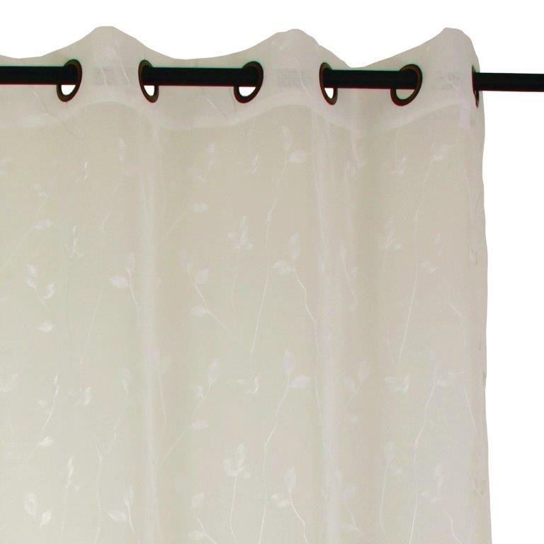 Set  Teresita Velo Bordado 1.40 X 2.25 Blanco-0