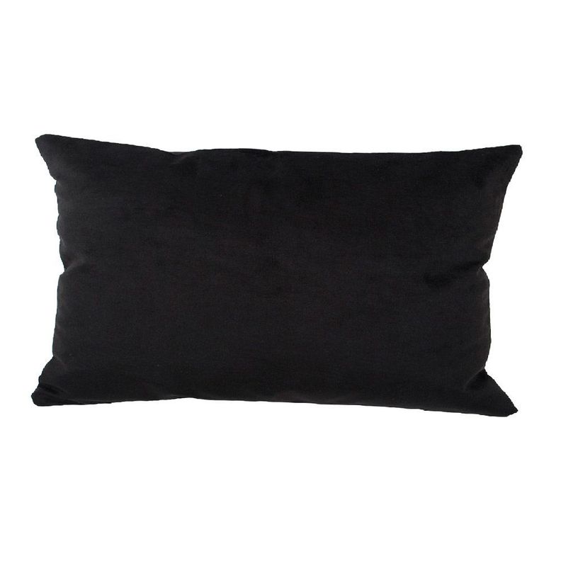 Cojin Felpa New Velvet 30X60 Negro 0