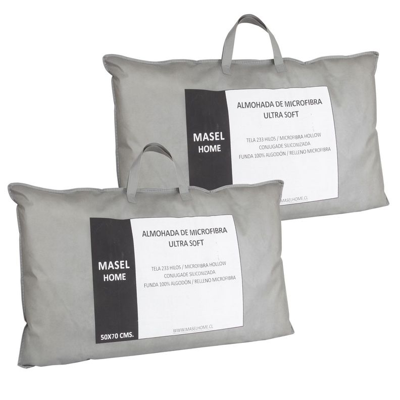 Pack Almohadas Microfibra 50x70 cm-0