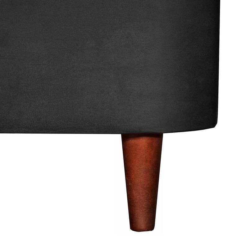 SOFA 2C OSLO FELPA GRIS OSCURO  160X80X70-2
