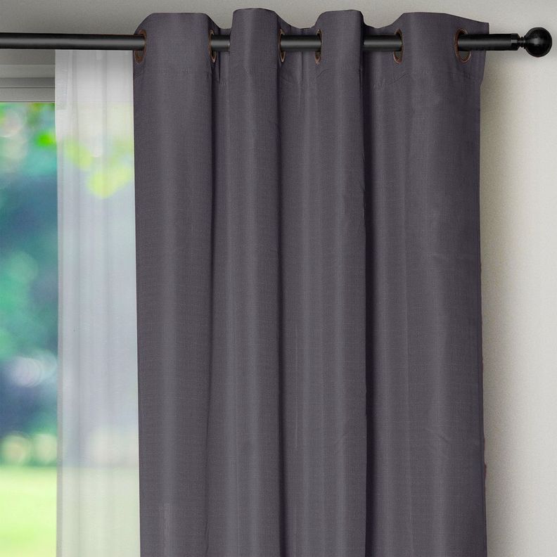 Set cortinas Yasmin Gris oscuro-1