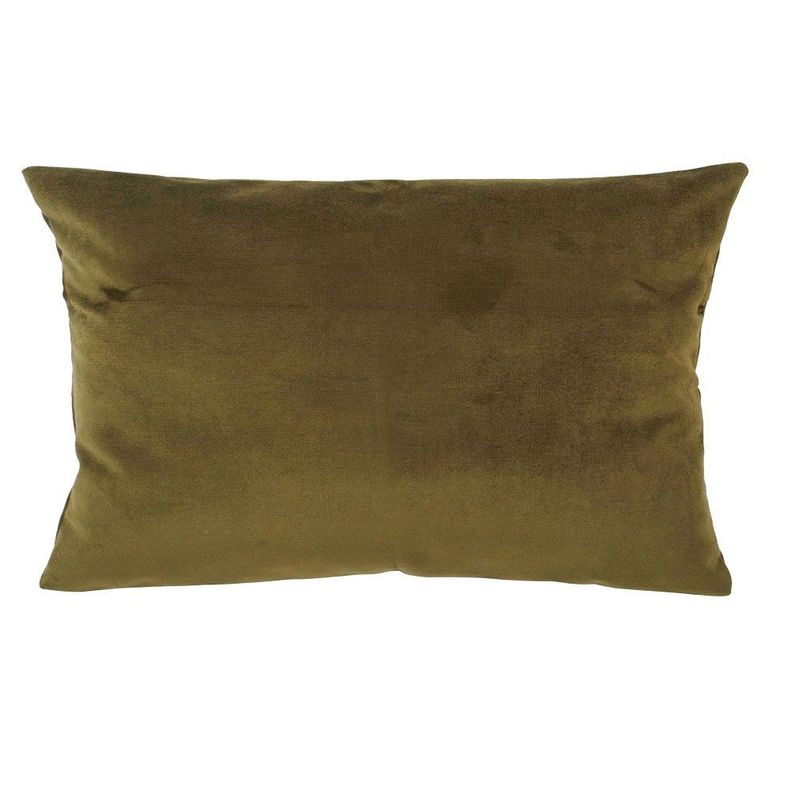 Cojin Felpa New Velvet 30X60 OLIVE Verde Olivo