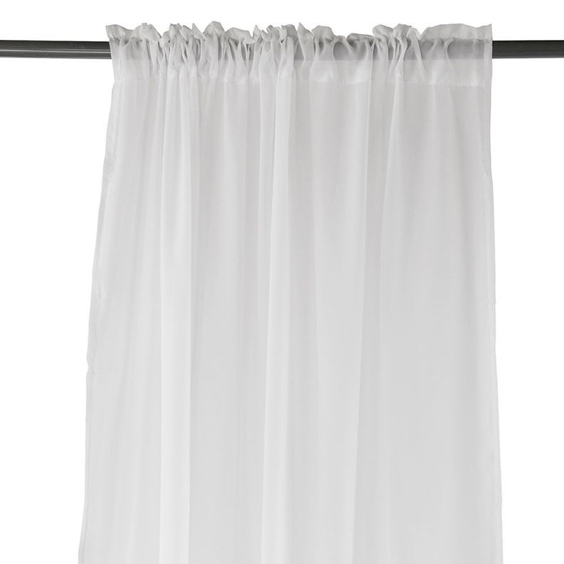 Set Cotina Velo pasatubo 140 x 225 blanco -2