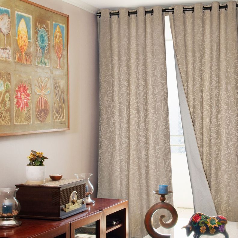 Set 2 Cortinas Black Out PANDA 1.40 X 2.25 CRUDO-0