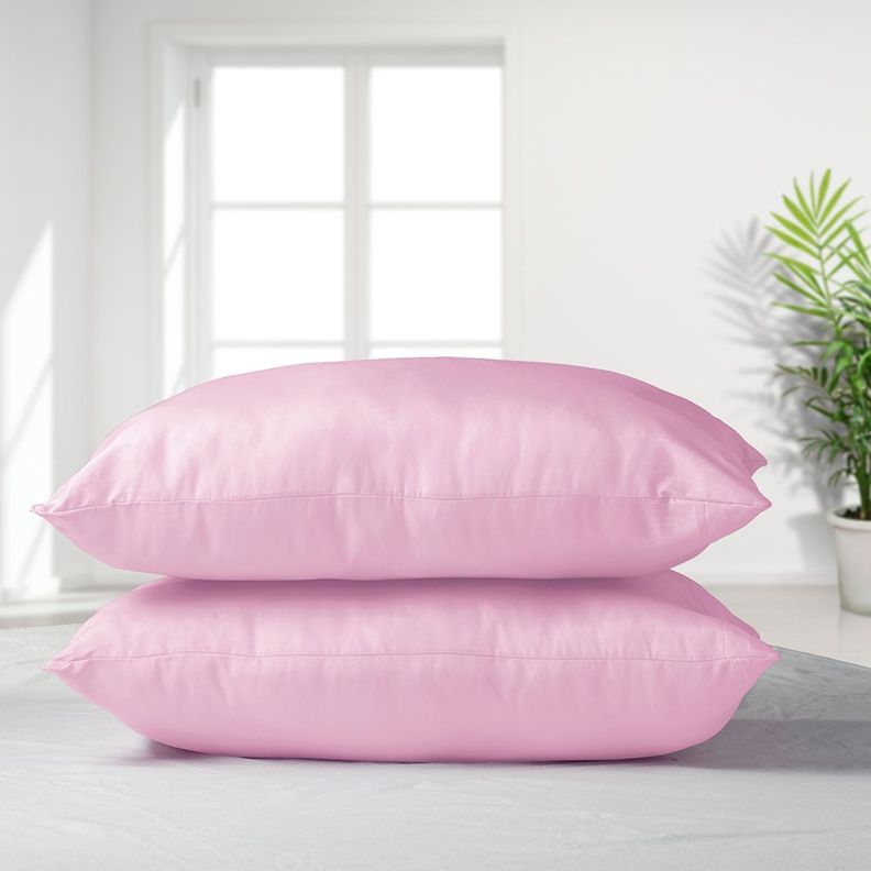  set 2 almohadas microfibra 50 x 70 eco rosado-0