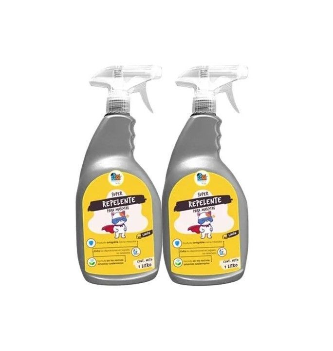 Kit 2 Repelente Para Perro Y Gato 1 Litro-0