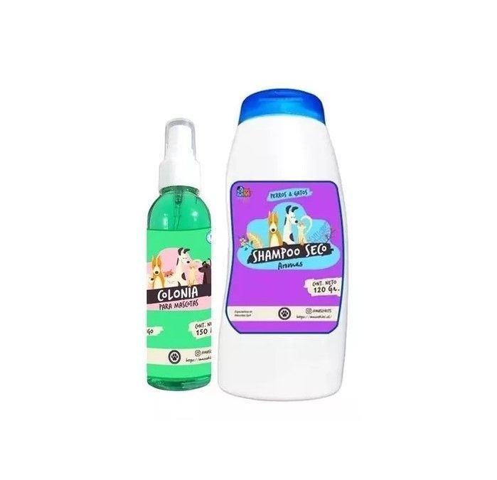 Kit Para Perro Shampoo Seco + Colonia Mango-Fruitilicious-0