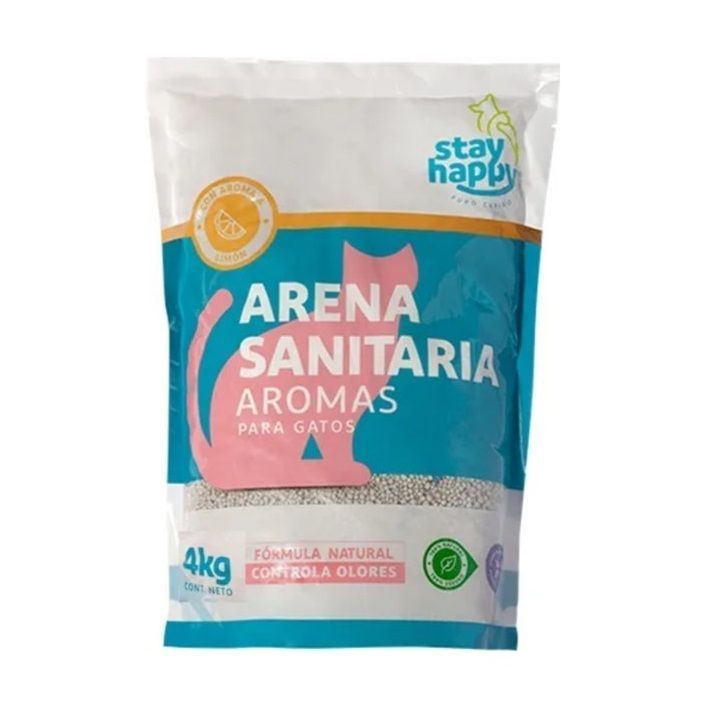 Kit Para Gatos 2 Repelente 4kg Arena Aglutinante Aroma Limón-1