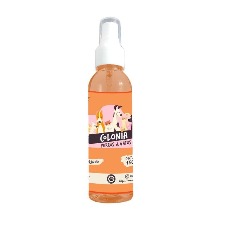 Kit Para Gato Shampoo Seco + Colonia Durazno-Fruitilicious-1