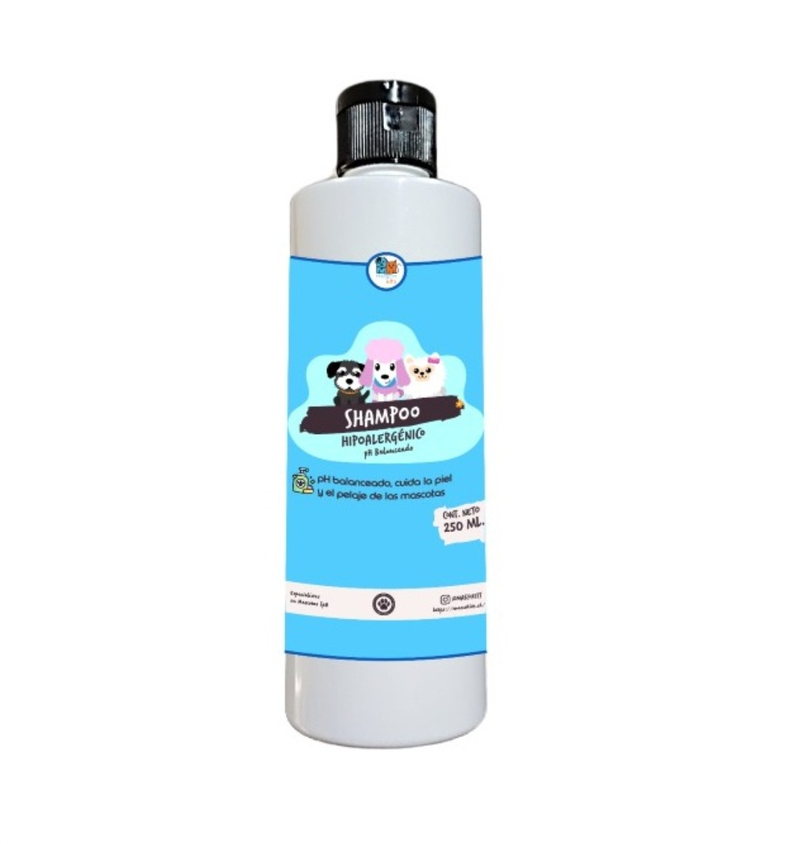 Shampoo Para Perros Y Mascotas 250 Ml Natural Hipoalergenico-0