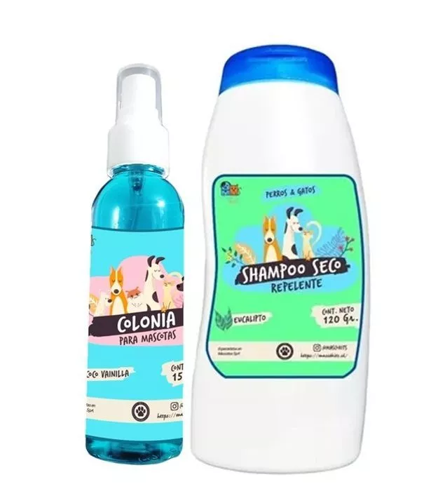 Kit Para Gato Shampoo Seco + Colonia Coco-Eucalipto-0