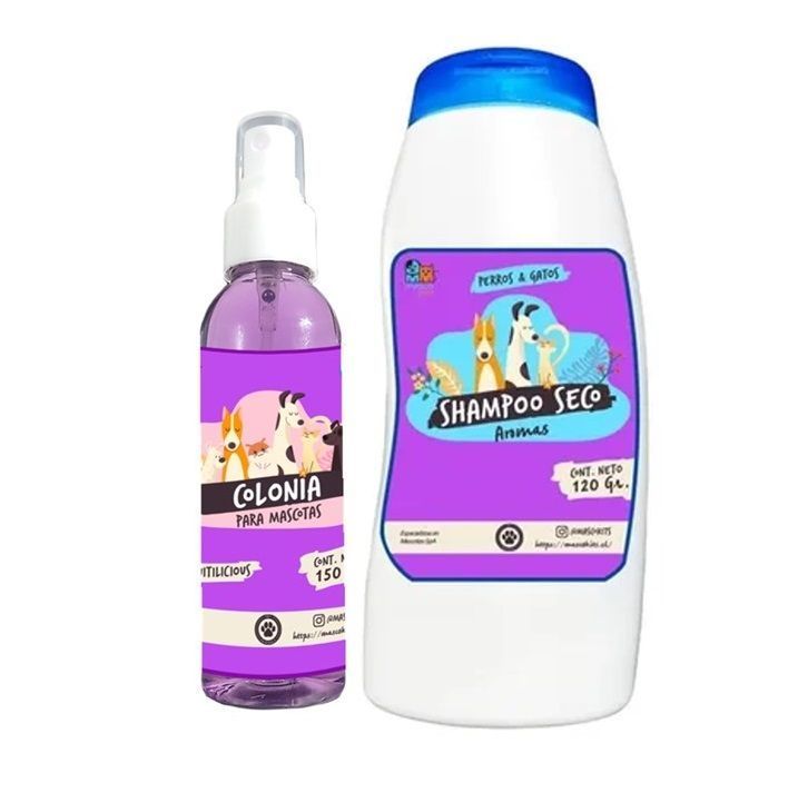 Kit Para Gato Shampoo Seco + Colonia Fruitilicious-Fruitilicious-0