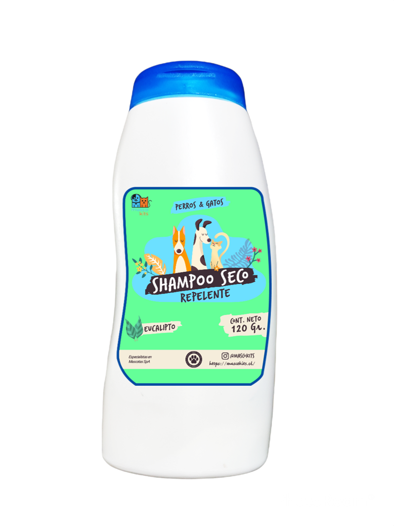 Kit Para Perro Shampoo Seco + Colonia Frambuesa-Eucalipto-1