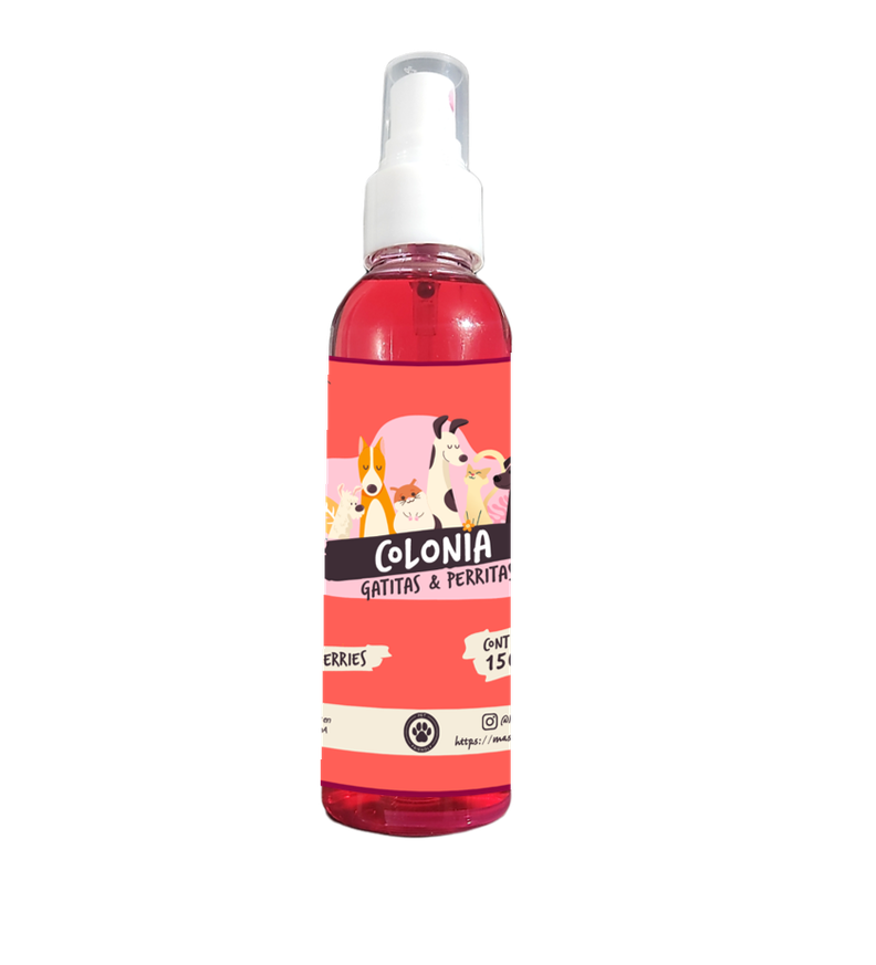 Kit Para Perro Shampoo Seco + Colonia Berries-Coco-2