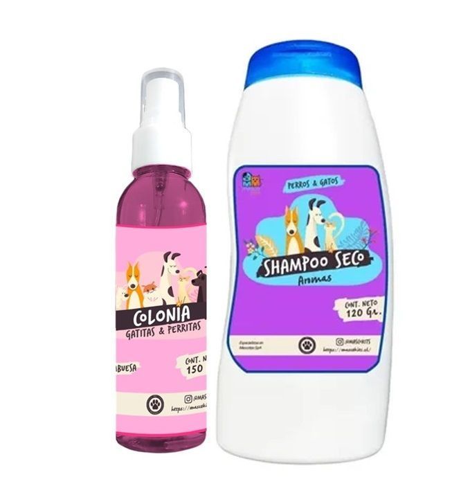 Kit Para Gato Shampoo Seco + Colonia Frambuesa-Fruitilicious-0