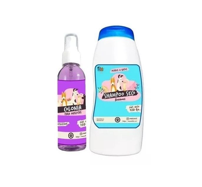 Kit Para Perro Shampoo Seco + Colonia Fruitilicious-Coco-0