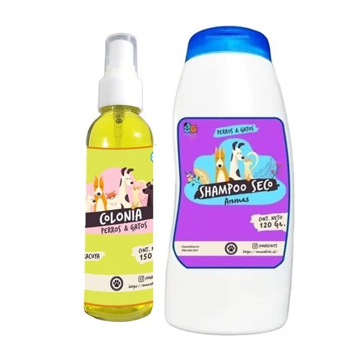 Kit Para Gato Shampoo Seco + Colonia Maracuya-Fruitilicious-0