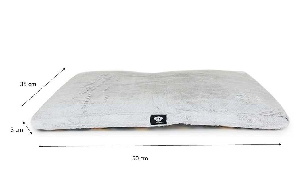 Cama Mascota Perro Gato Colchon Anti Estres 50x35cm Talla Xs-0