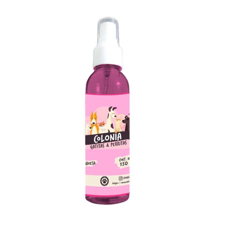 Kit Para Perros Shampoo Avena 400ml + Colonia 150ml Frambuesa + Peine-1