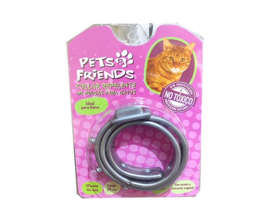 Kit Para Gatos Super Repelente  X2 Collar Antipulgas-1