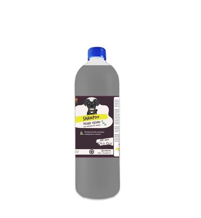  Super Shampoo Pelaje Negro Orgánico 1 Lit Perros & Mascotas-0