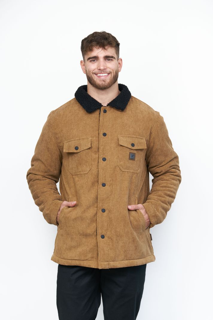 Chaqueta Harvester Camel Hombre Falcone -0