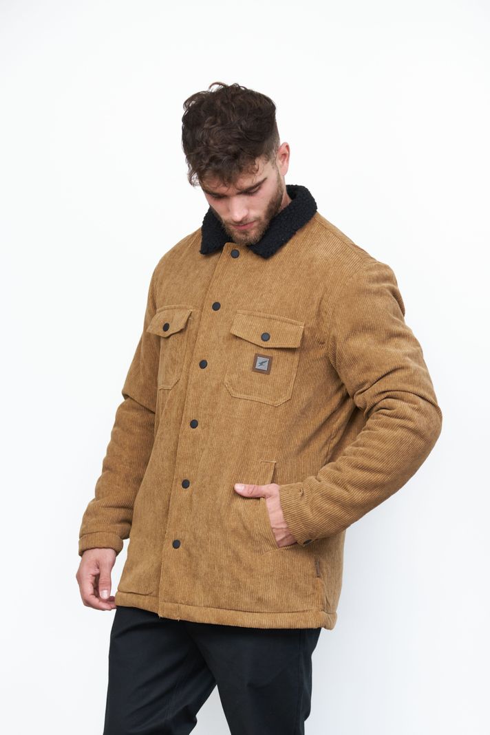 Chaqueta Harvester Camel Hombre Falcone -3