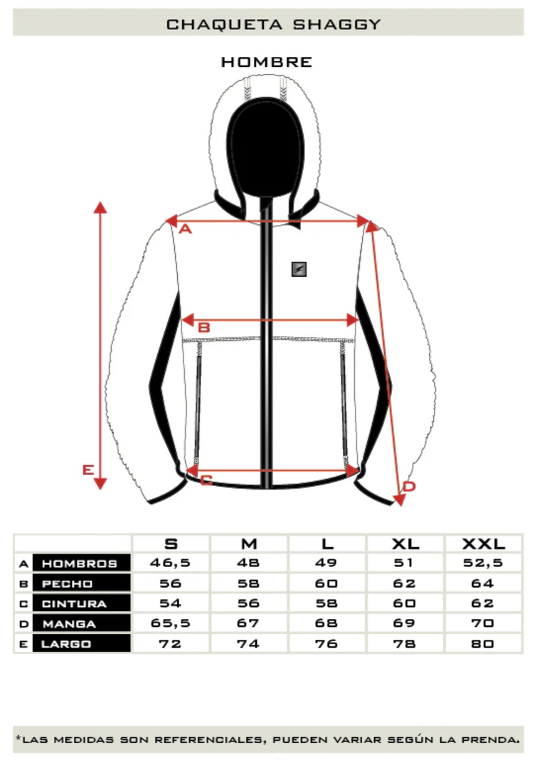 Chaqueta Shaggy Lander V2 Hombre Falcone-6