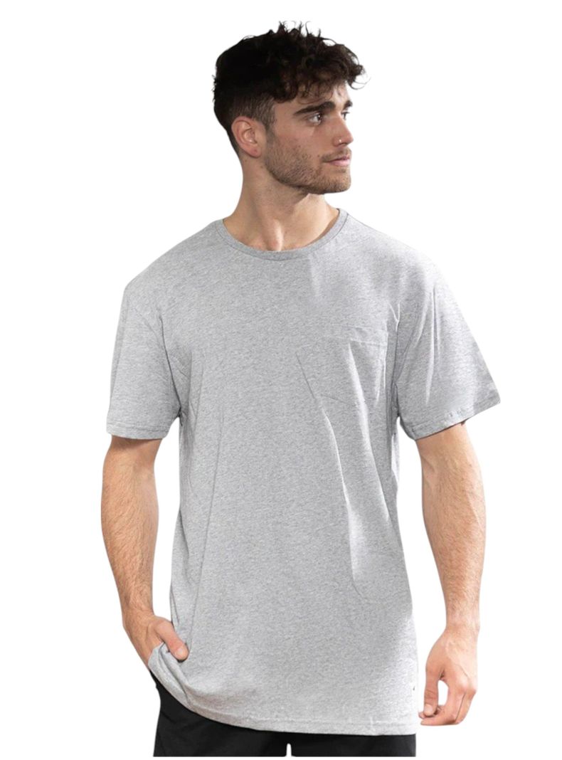 Polera Organica con Bolsillo Hombre Falcone