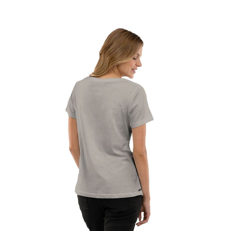 Polera Orgánica Classic Logo Mujer Falcone-1