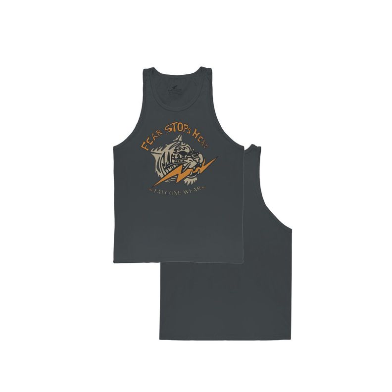 Polera Orgánica Sin Mangas Tiger Ray Mujer Falcone-2