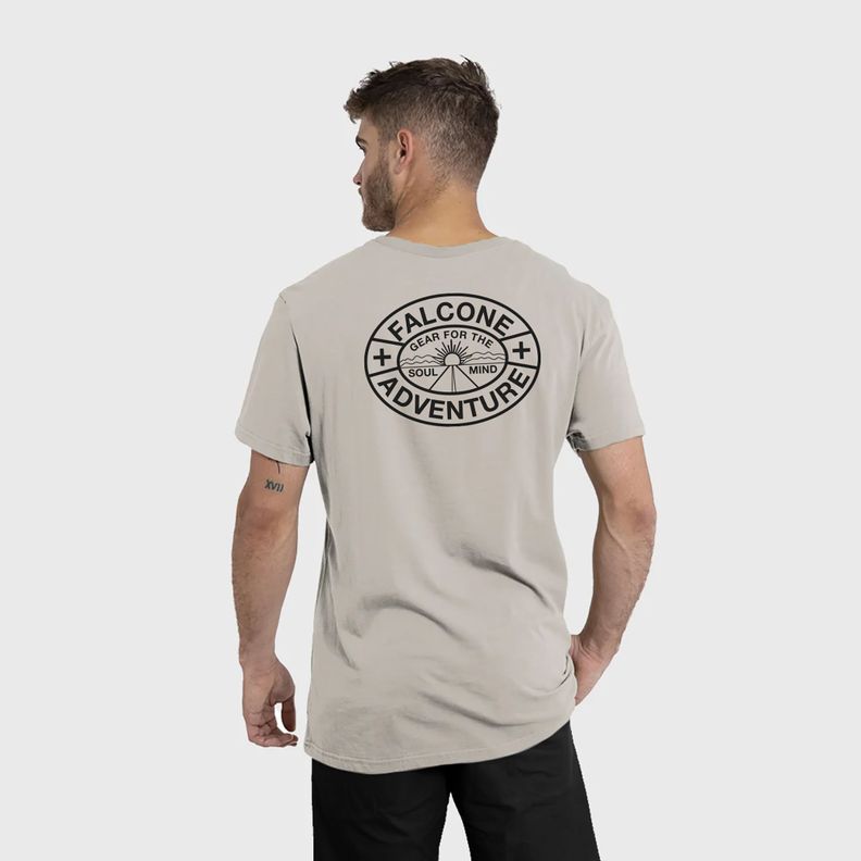 Polera Orgánica Soul Mind Hombre Falcone Falcone-1