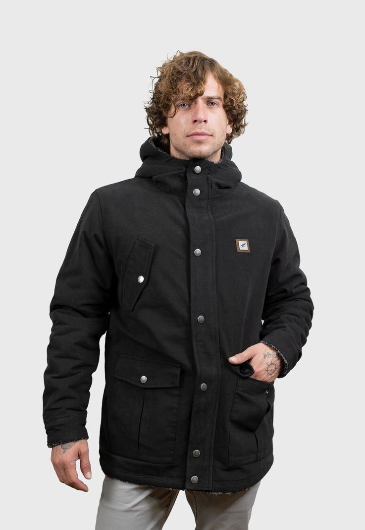 Chaqueta Canvas Reversible Woodstone V2 Hombre Falcone -3