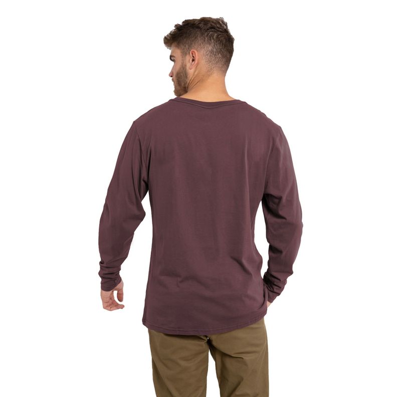 Polera Orgánica Manga Larga Classic Hombre Falcone-2