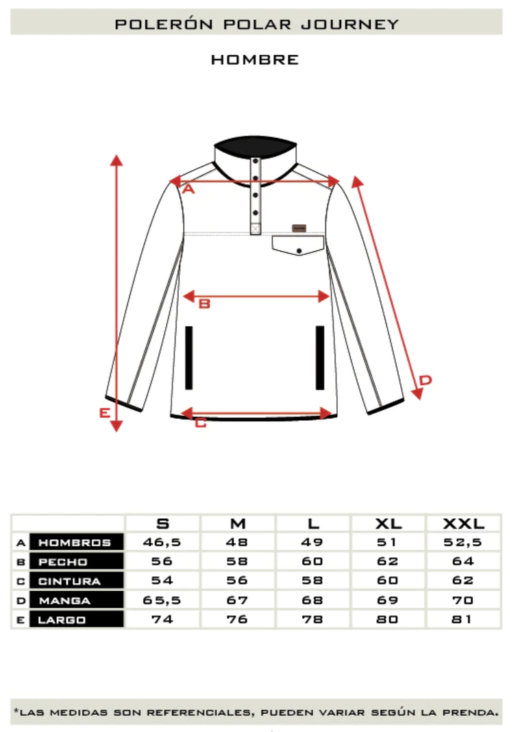 Polerón Polar Journey Hombre Falcone-5