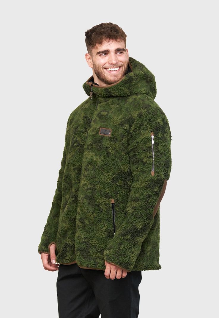  Chaqueta Chiporro Clásica V5 Print Camo Hombre Falcone-0